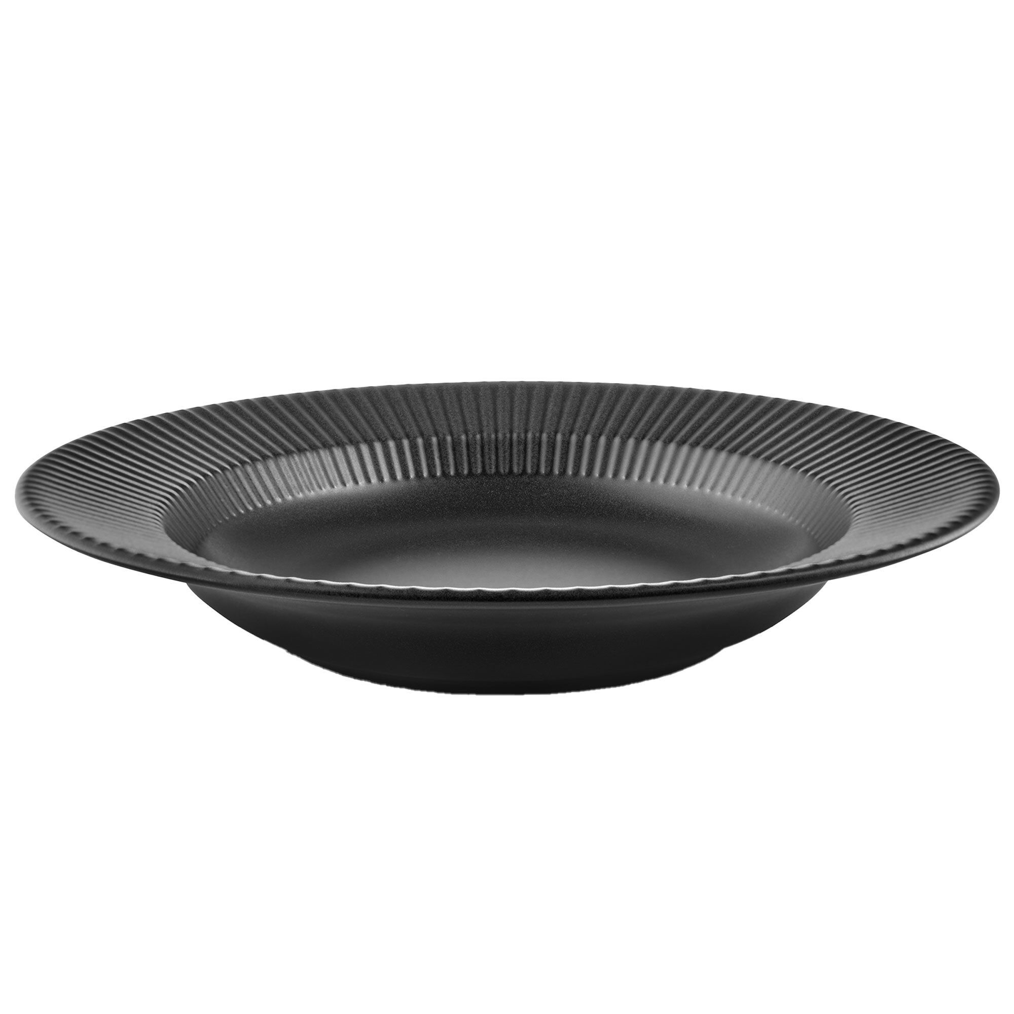 Legio Nova Black Dyb Tallerken 25 Cm