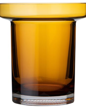 Limelight Tulipan Vase 19   Cm  Amber