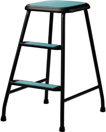 Lindqvist-skamlen  Matsort Pulverlak Aqua