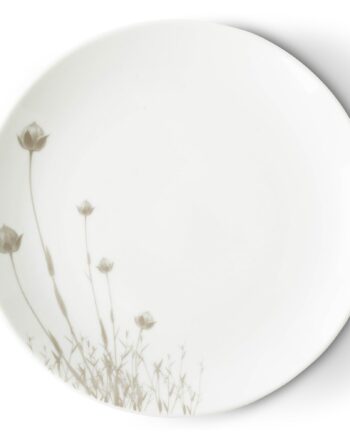 Linen Tallerken 21 Cm  Hørblomst