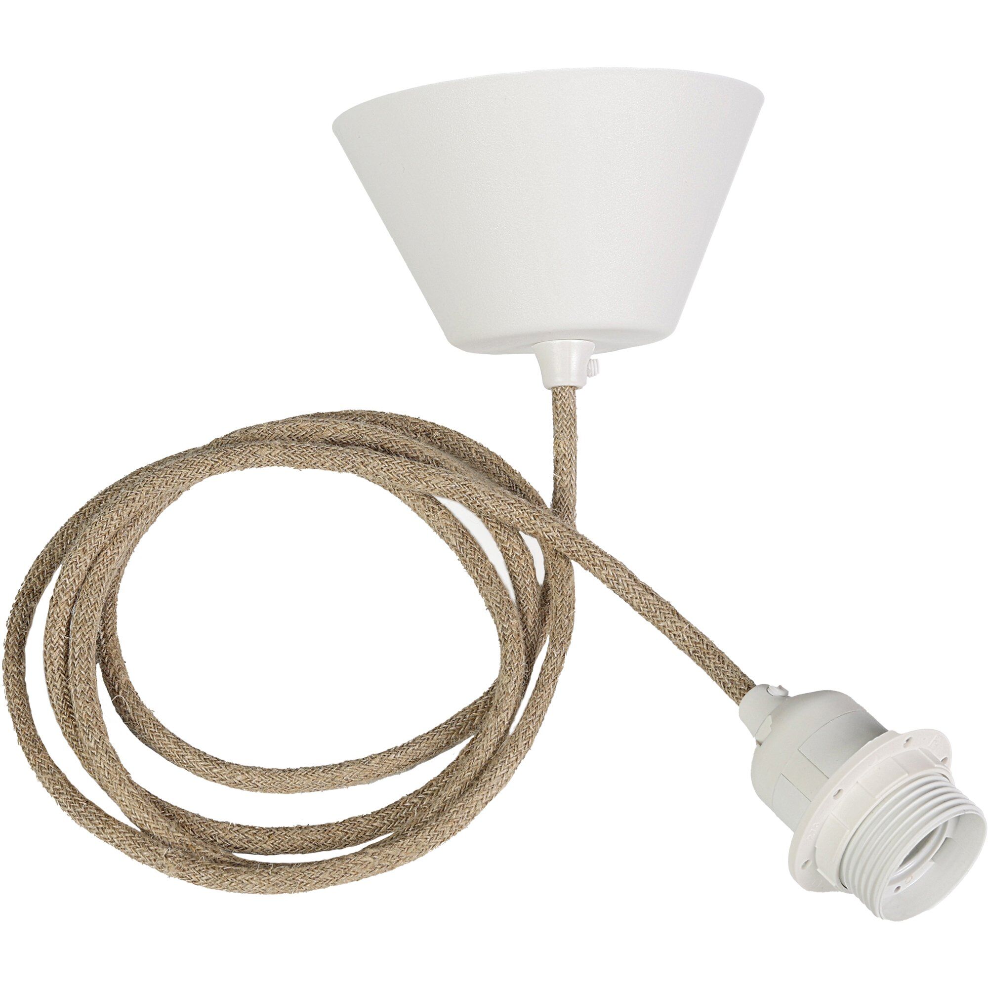 Loftsophæng E27 Beige