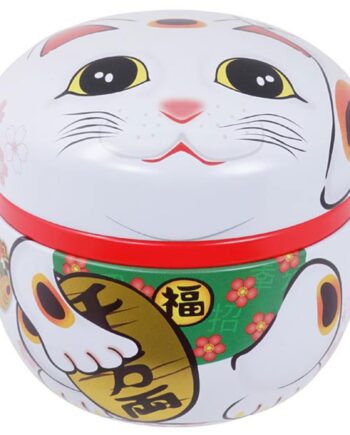 Lucky Cat Tedåse 100    Hvid