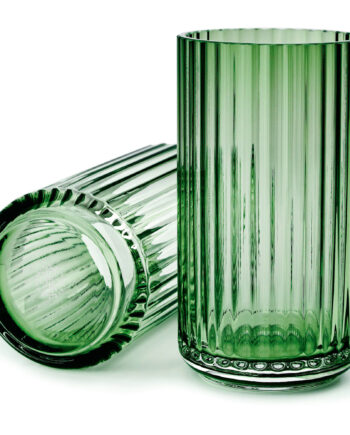 Lyngbyvasen 15 Cm  Glas Copenhagen Green
