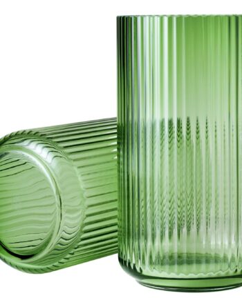 Lyngbyvasen 31 Cm  Glas Grøn
