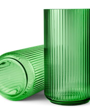 Lyngbyvasen 38 Cm  Glas Grøn