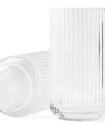 Lyngbyvasen 25 Cm  Glas Klar