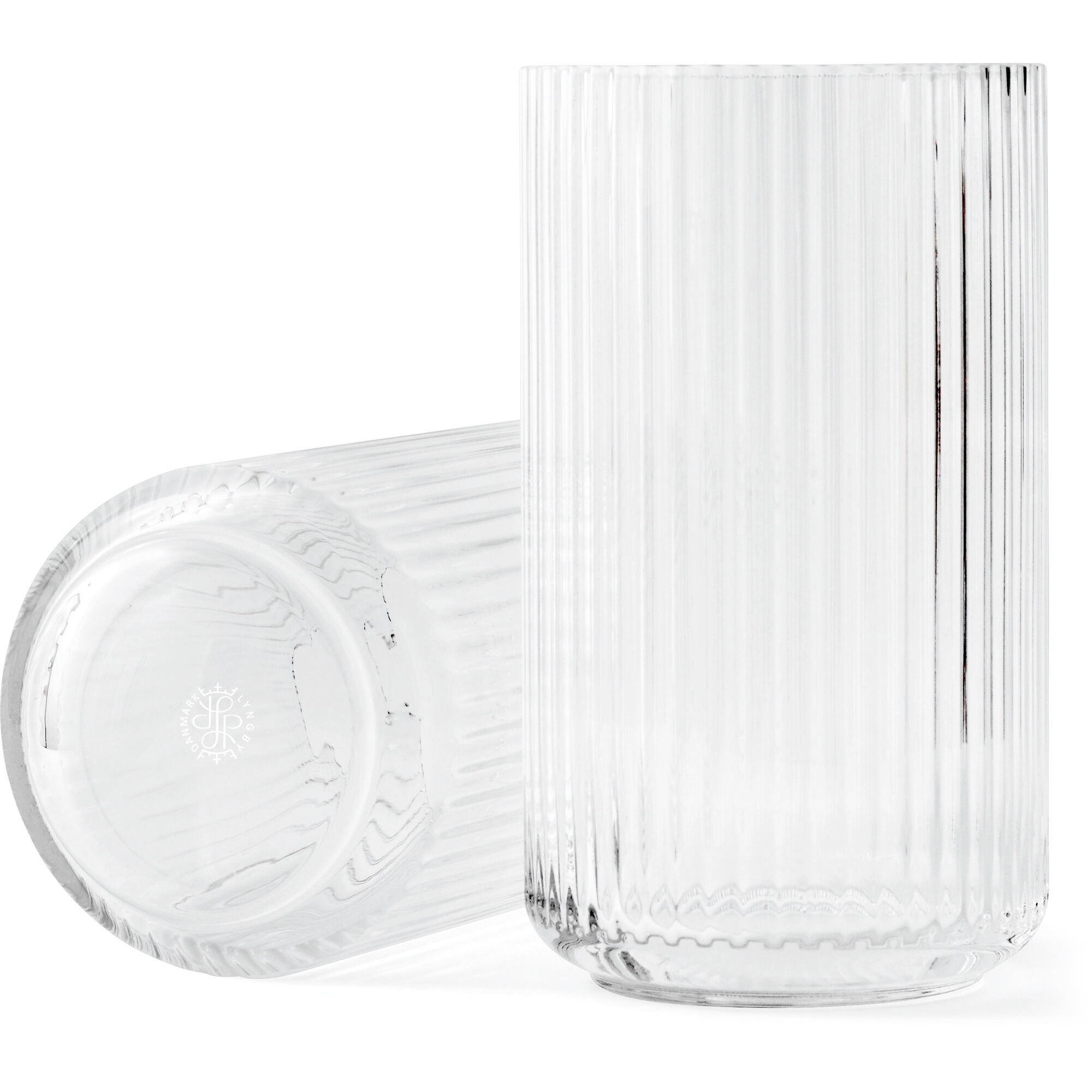 Lyngbyvasen 25 Cm Glas Klar