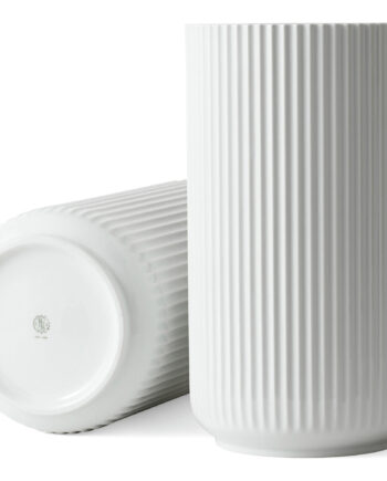 Lyngbyvasen 38 Cm  Porcelæn Hvid