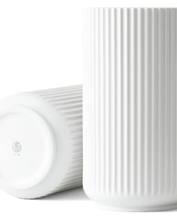 Lyngbyvasen 31 Cm  Porcelæn Hvid