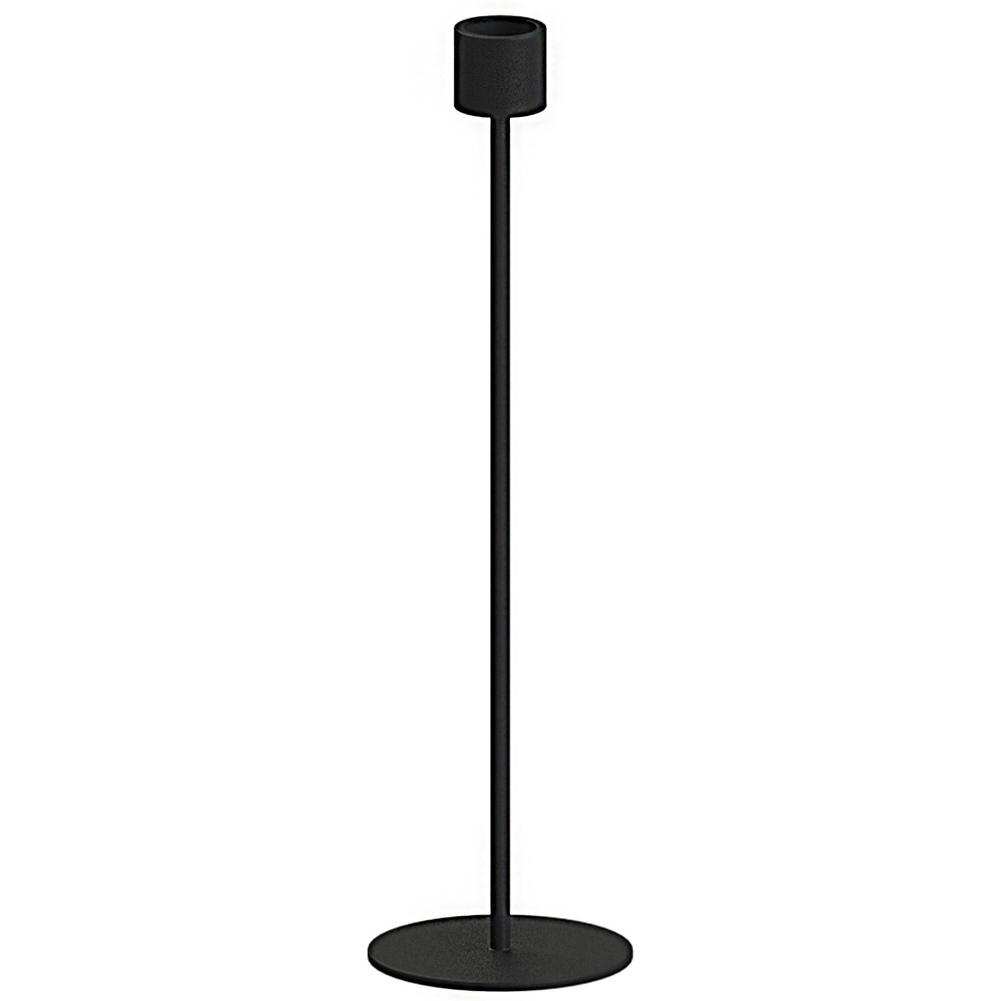 Lysestage 29 Cm Sort