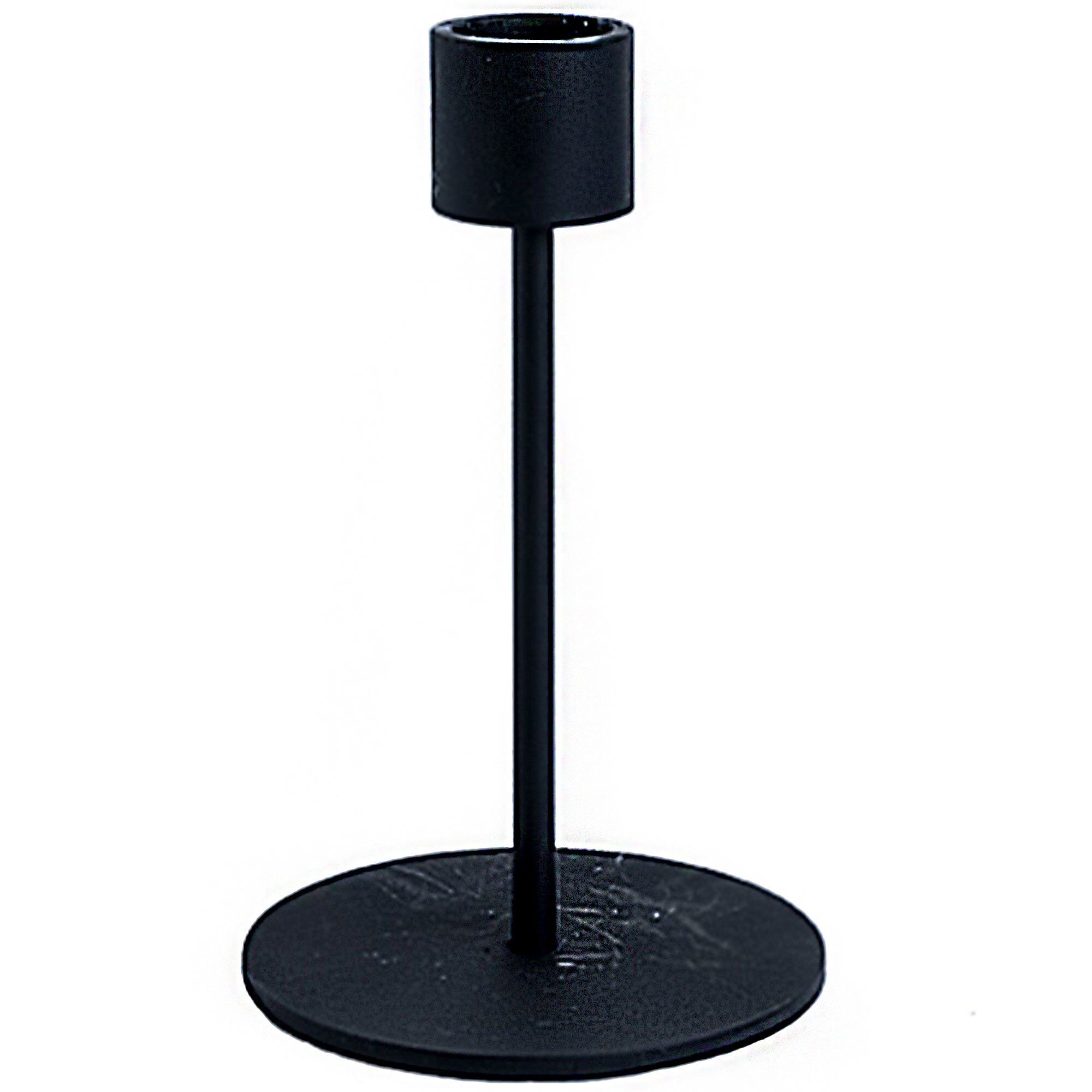 Lysestage 13 Cm Sort