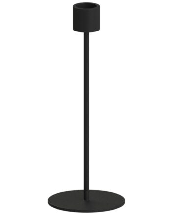 Lysestage  21 Cm  Sort
