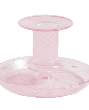 Lysestage Flare Stripe  ø11  Pink      Cm