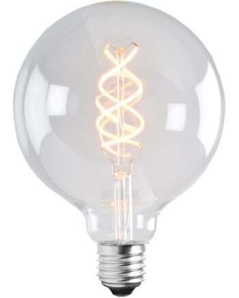 Lyskilde E27 Led Soft Filament Globe 125 Mm 5w  Klar