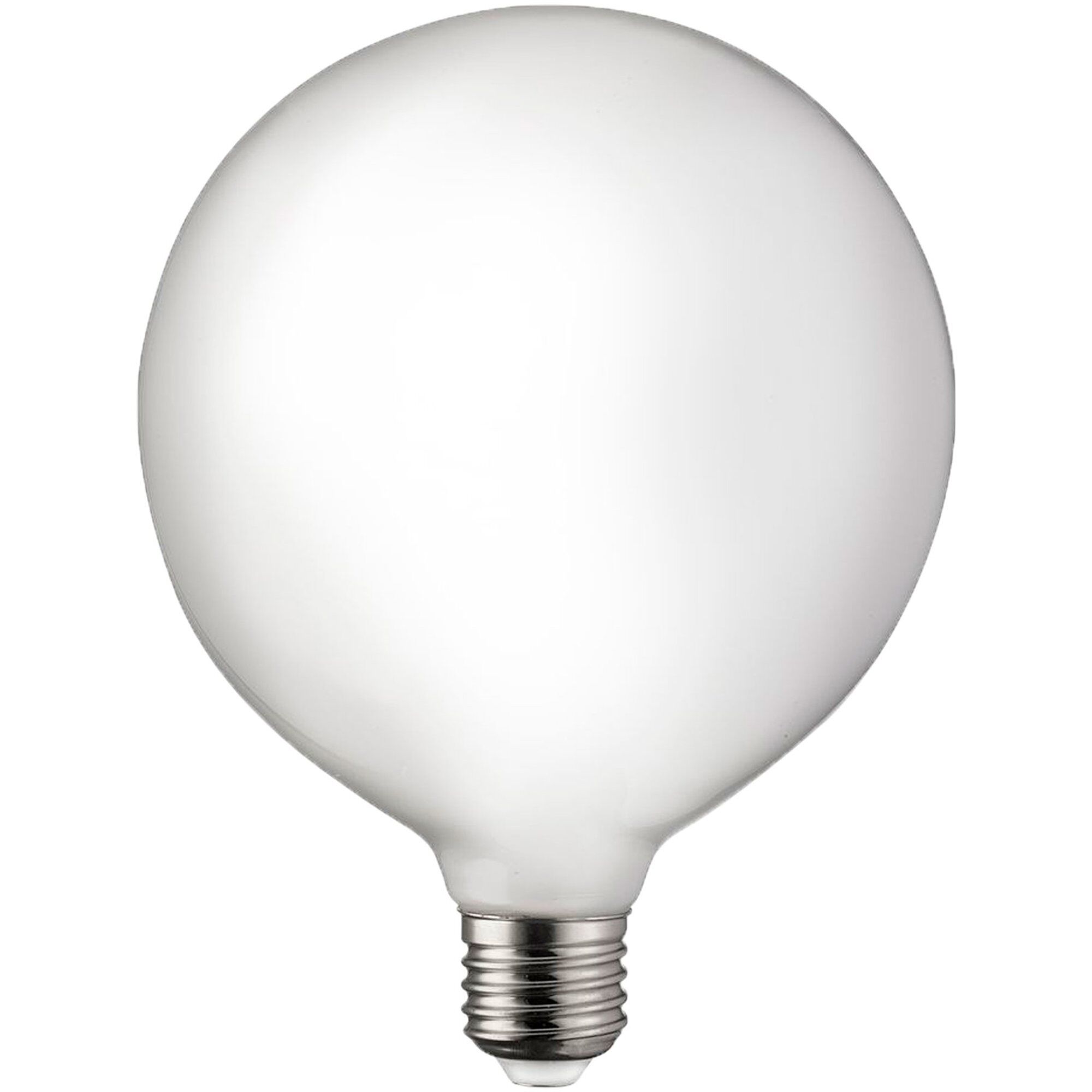 Lyskilde E27 Led -trins Dæmpbar Globe 100 Mm -7w Opal