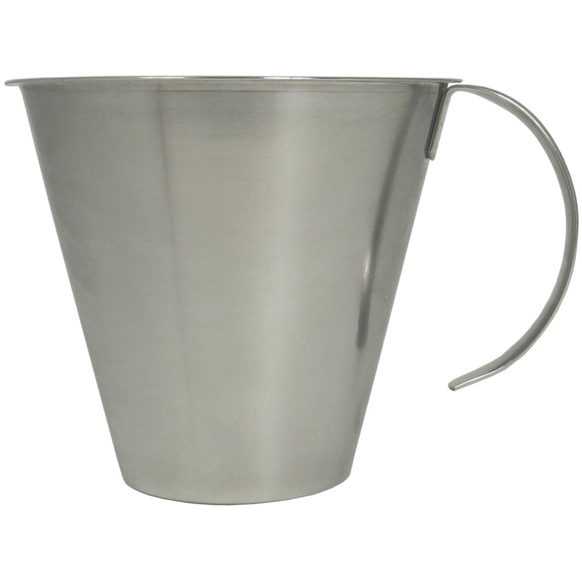 Målebæger Rustfrit Stål Liter