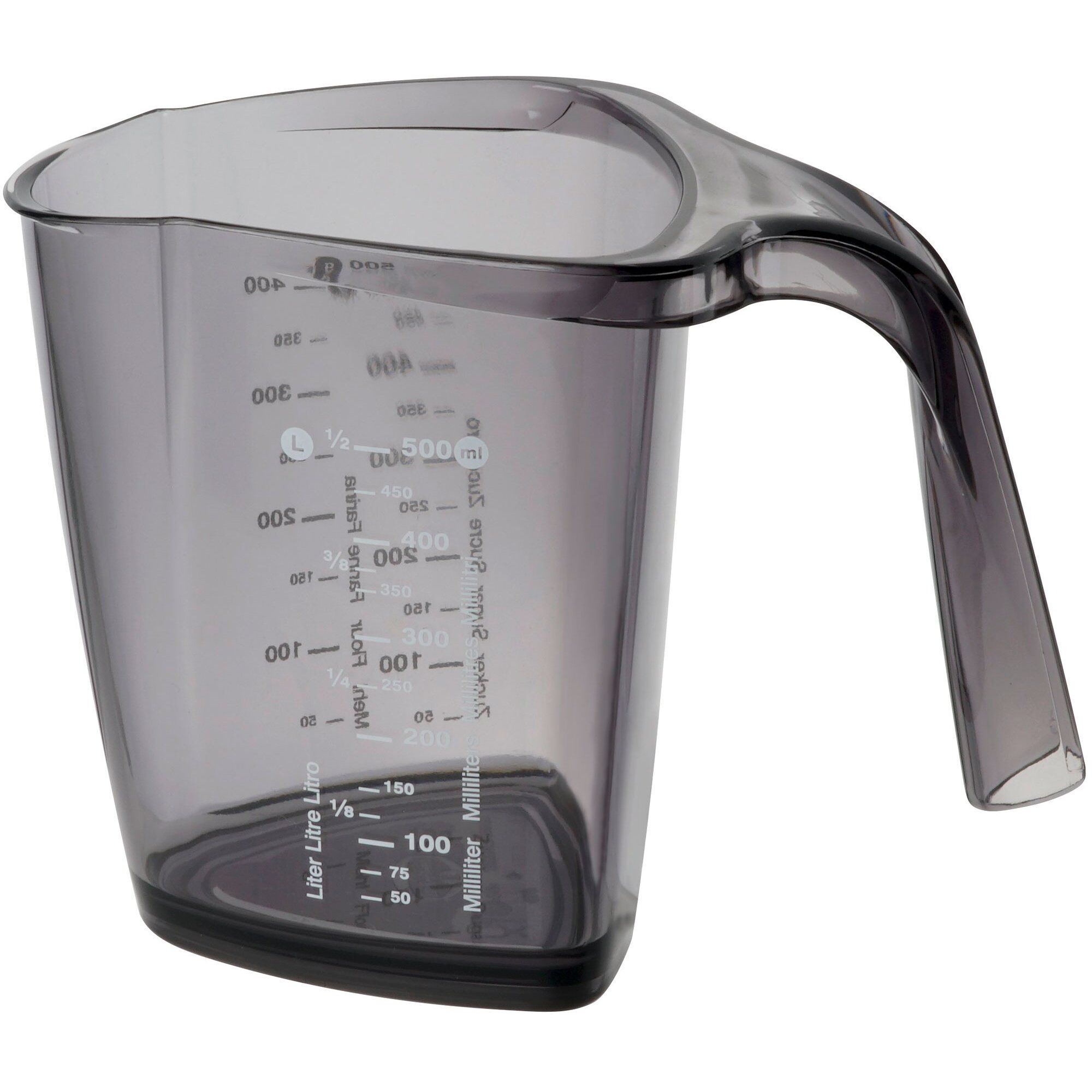 Målekande Liter Grå
