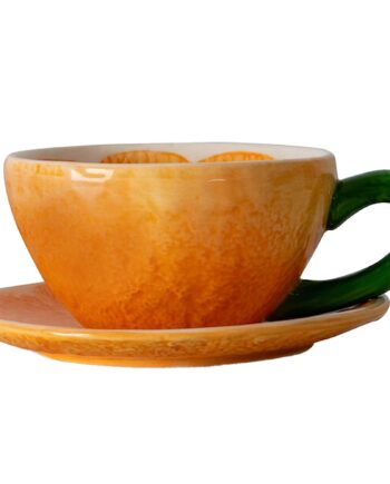 Mandarie Kop Med Underkop 25 Cl  Orange