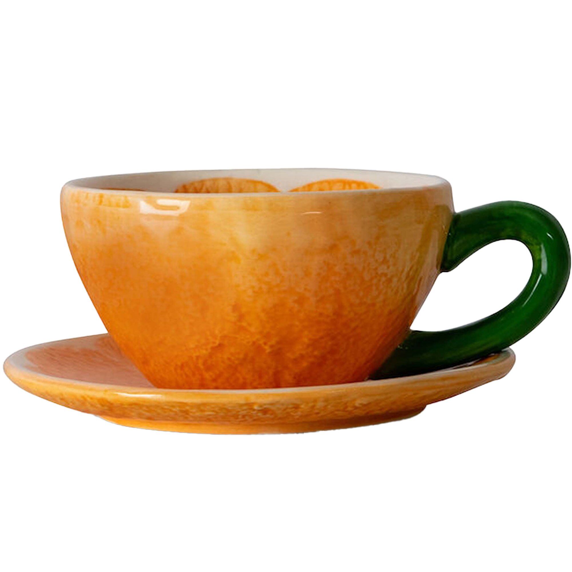 Mandarie Kop Med Underkop 25 Cl Orange