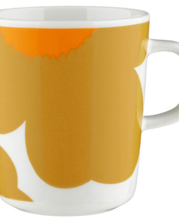 Marimekko Iso Unikko Krus     Dl  Hvid Karamel Orange