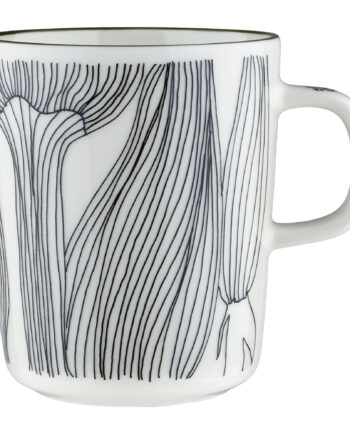 Marimekko Kukat Puhkeava Krus     Dl  Hvid Grøn Sort