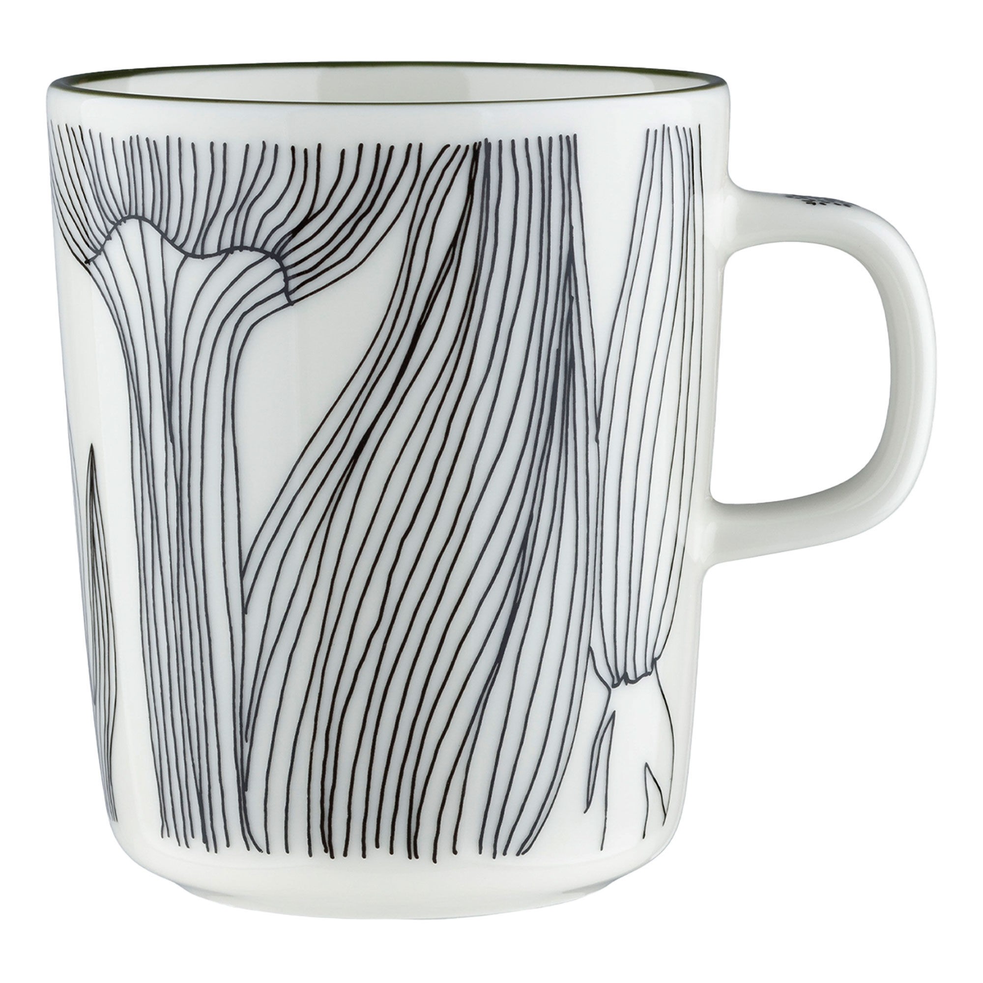 Marimekko Kukat Puhkeava Krus Dl Hvid Grøn Sort