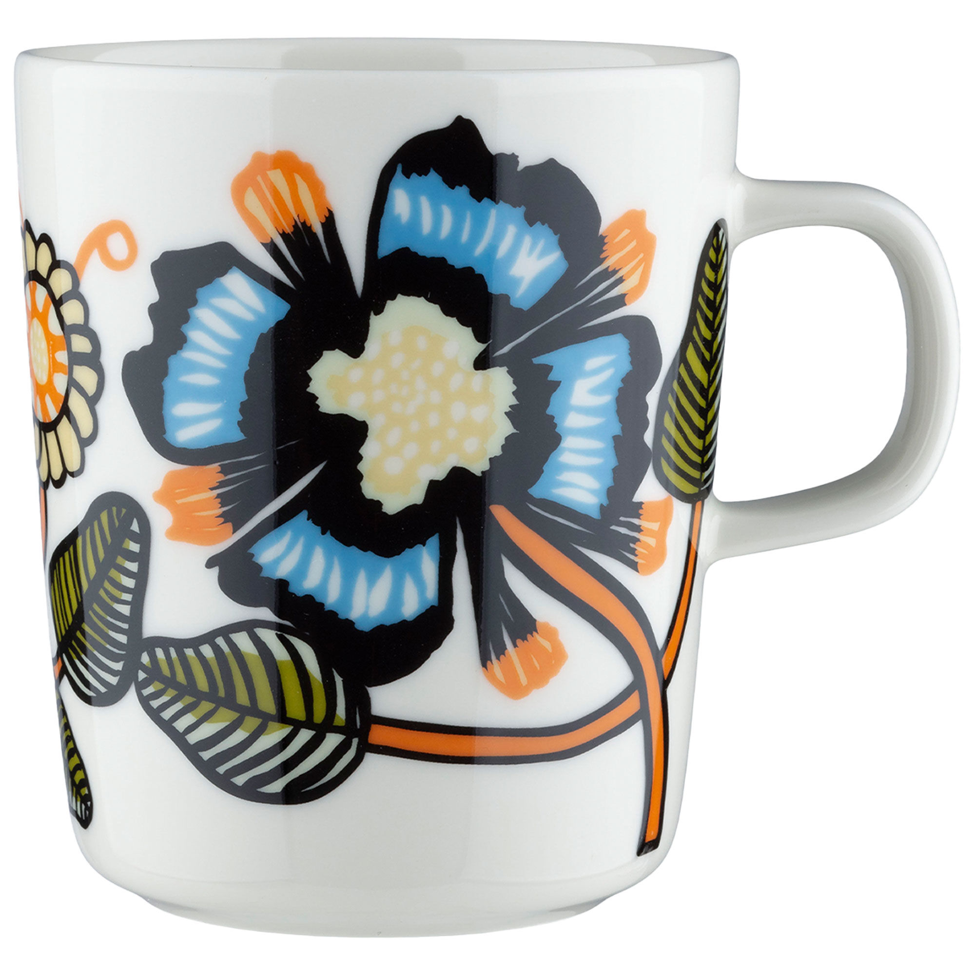 Marimekko Tiara Krus Dl Hvid Grøn Orange