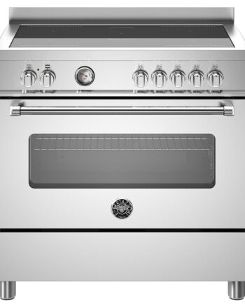 Mas95i1ext Master Induktionskomfur Med Ovn  90 Cm  Rustfrit Stål