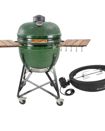 Maxi Kulgrill  Grøn   Grillmesterens Rotisserie Og Pizzaovn