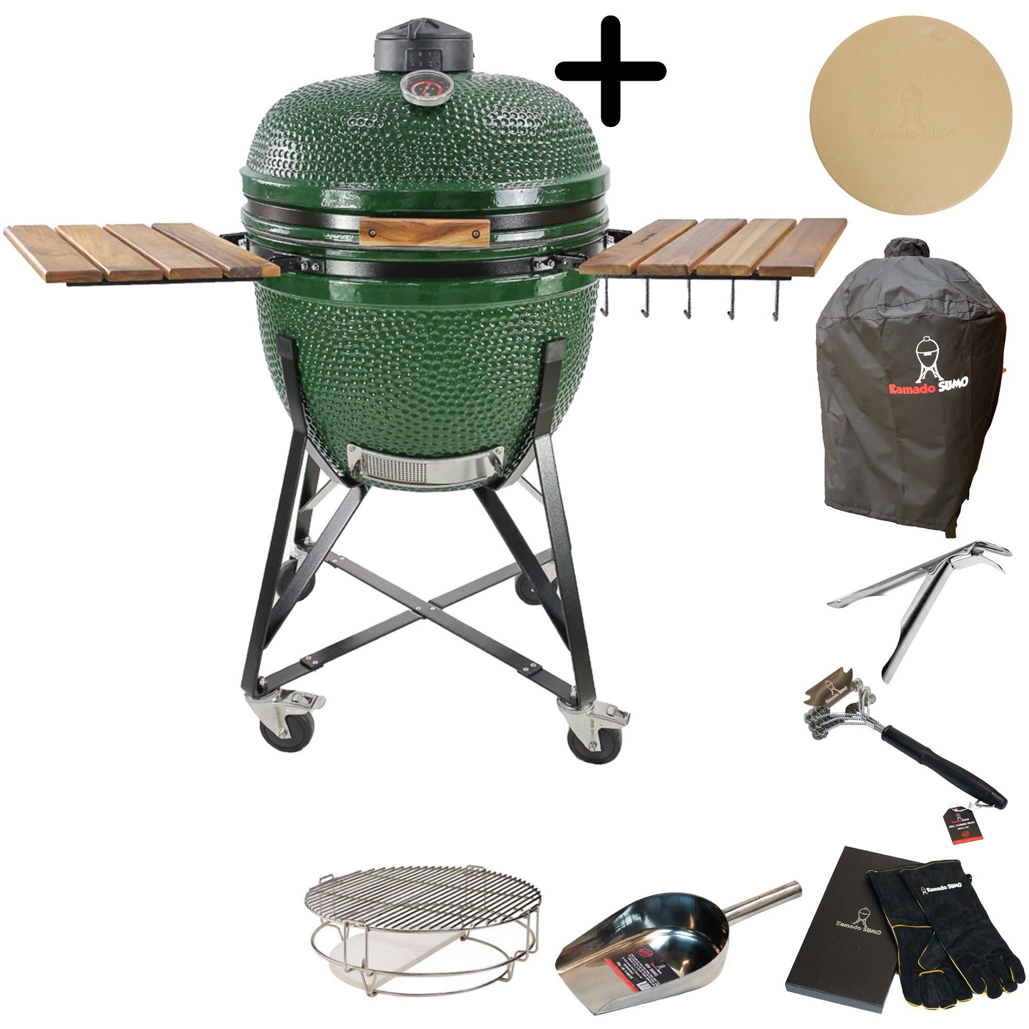 Maxi Kulgrill Tilbehørspakke Grøn