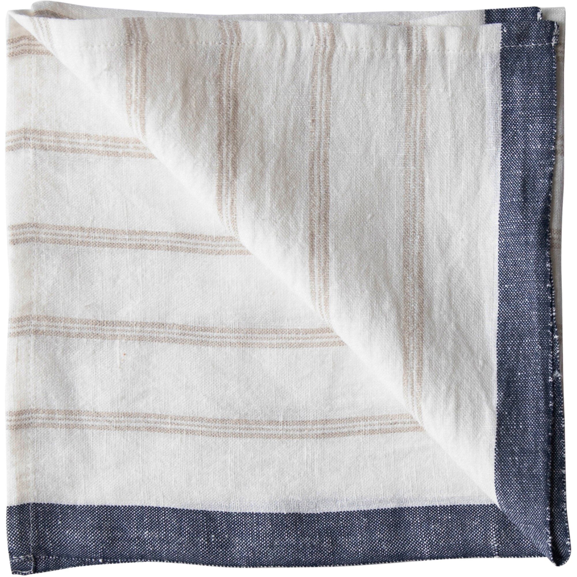 Maya Serviet 50x50 Cm Natural Stripe