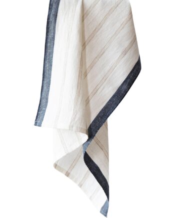 Maya Viskestykke 70x50 Cm  Natural Stripe