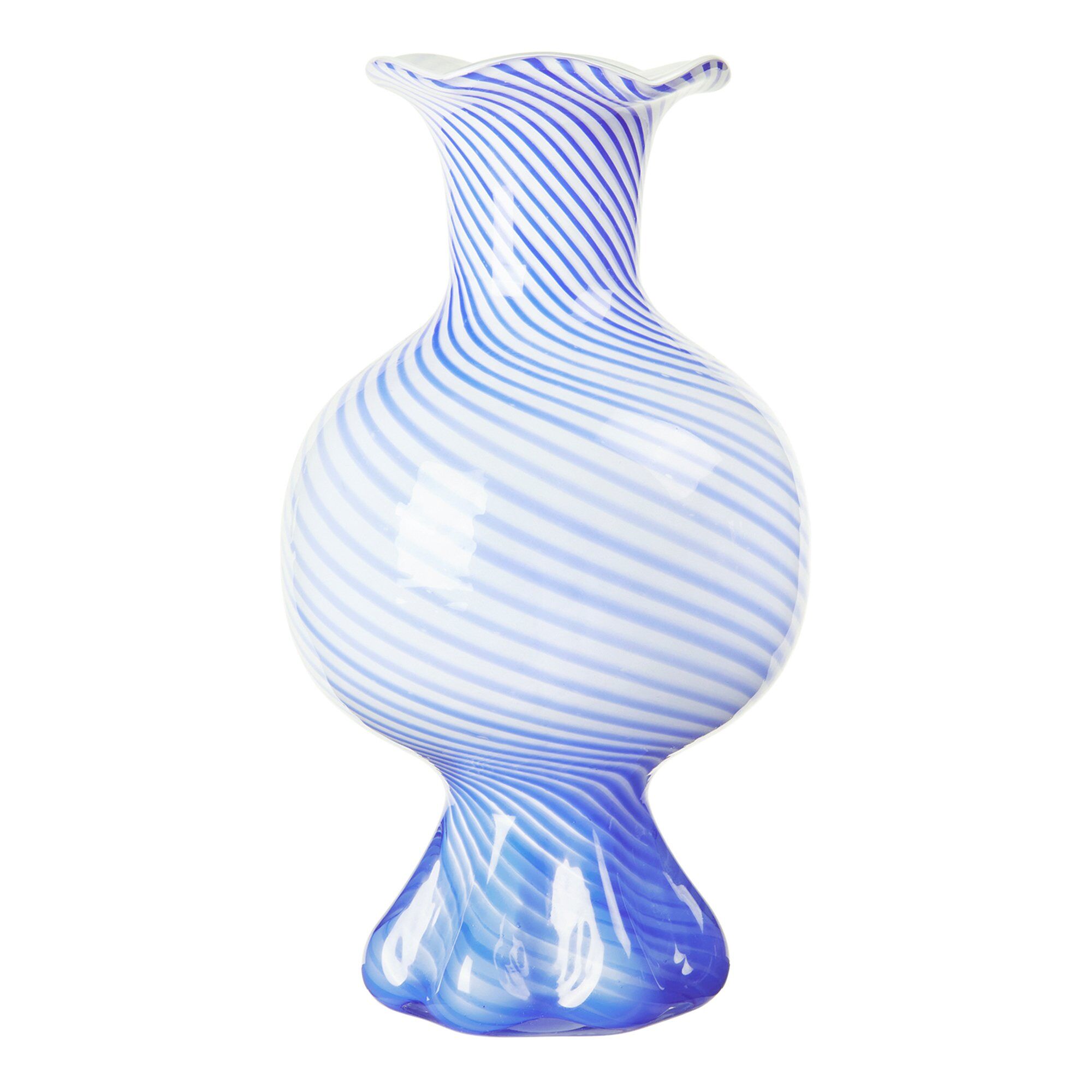 Mella Vase 30 Cm Intense Blue