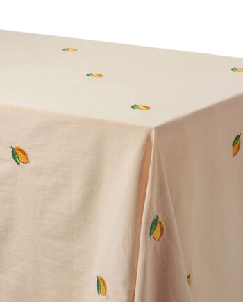 Midnats Soda Lemon Dækkeserviet 330x145 Cm  Beige