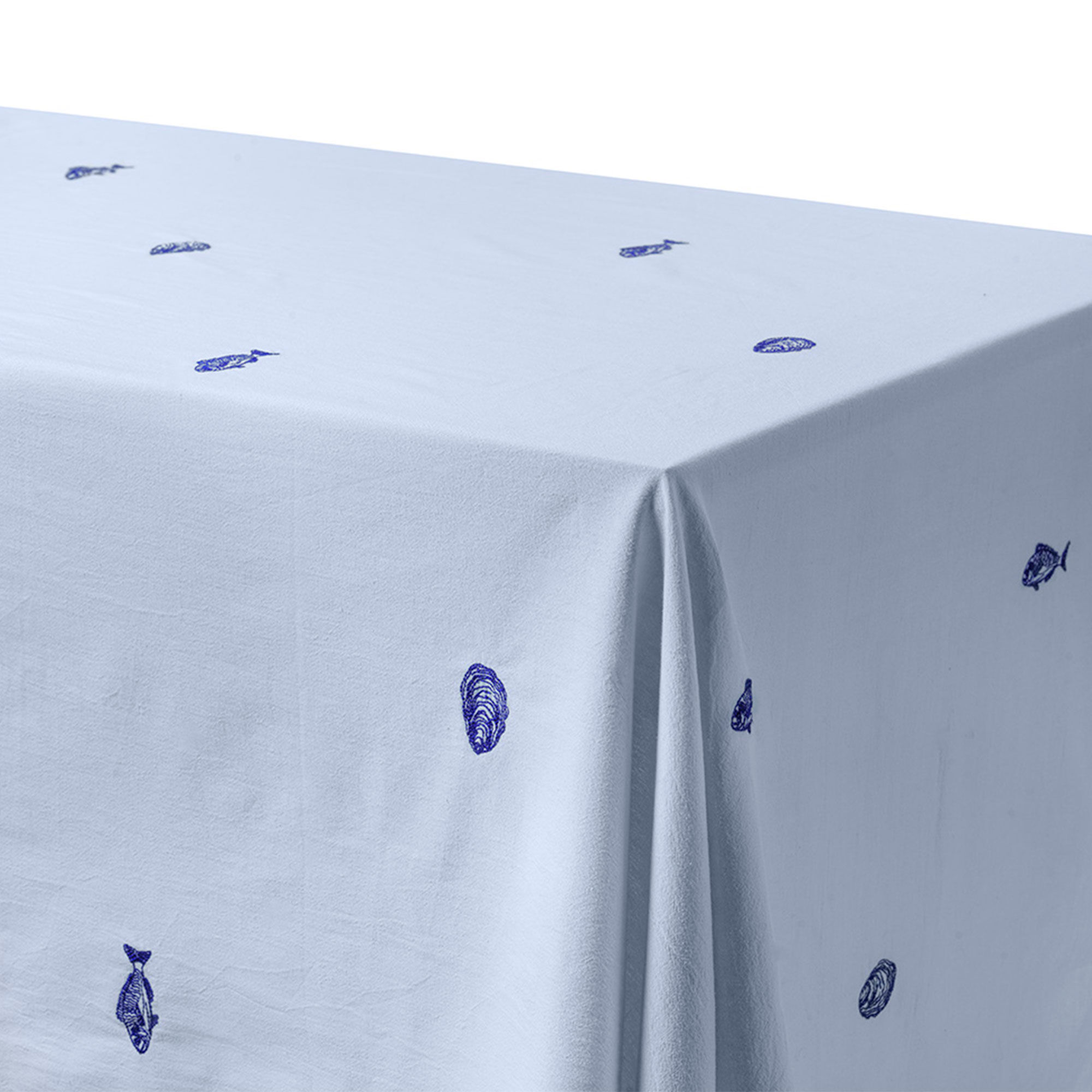 Midnatt Josefin La Mer Dug 250x145 Cm Blå