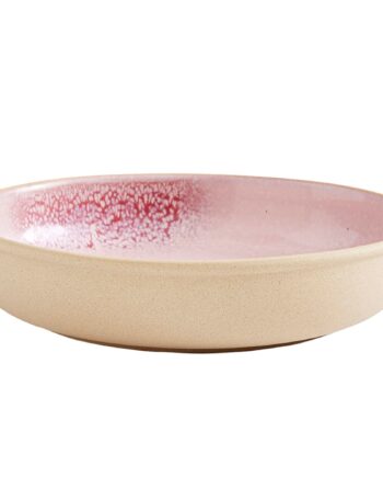 Minerals Lav Skål 22 Cm  Rose Quartz    Stk
