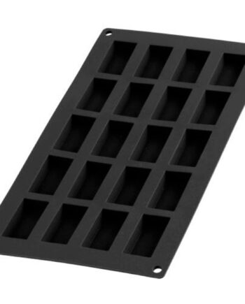 Mini Financier Silikoneform  Sort