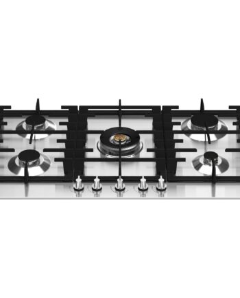 Modern P905cmodx Gaskogeplade   Brændere 90 Cm  Rustfri Stål