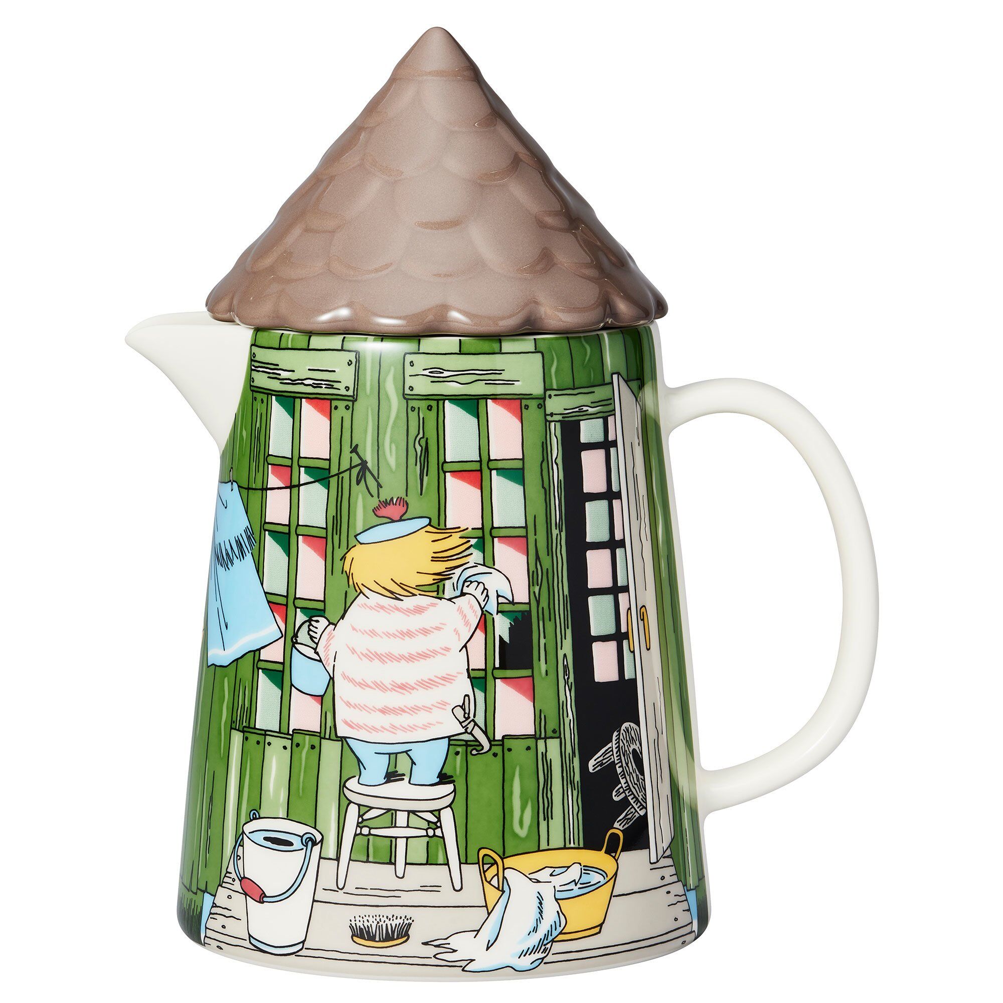 Mumi Kande Med Låg Badehuset