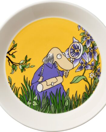 Mumin Tallerken 19 Cm  Hemulen Gul
