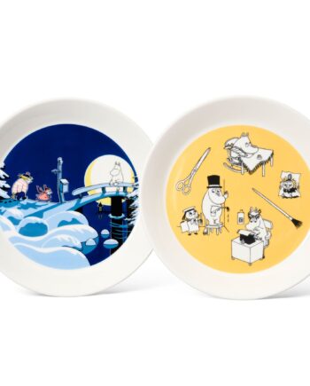 Mumin Tallerken  Kontor   Vinternat  19 Cm    Stk