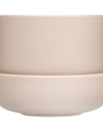 Nappula Urtepotte Med Underskål 17 X13 Cm  Beige