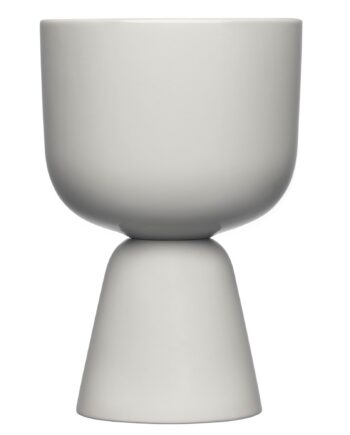 Nappula Urtepotte 19   12   Cm  Lysegrå