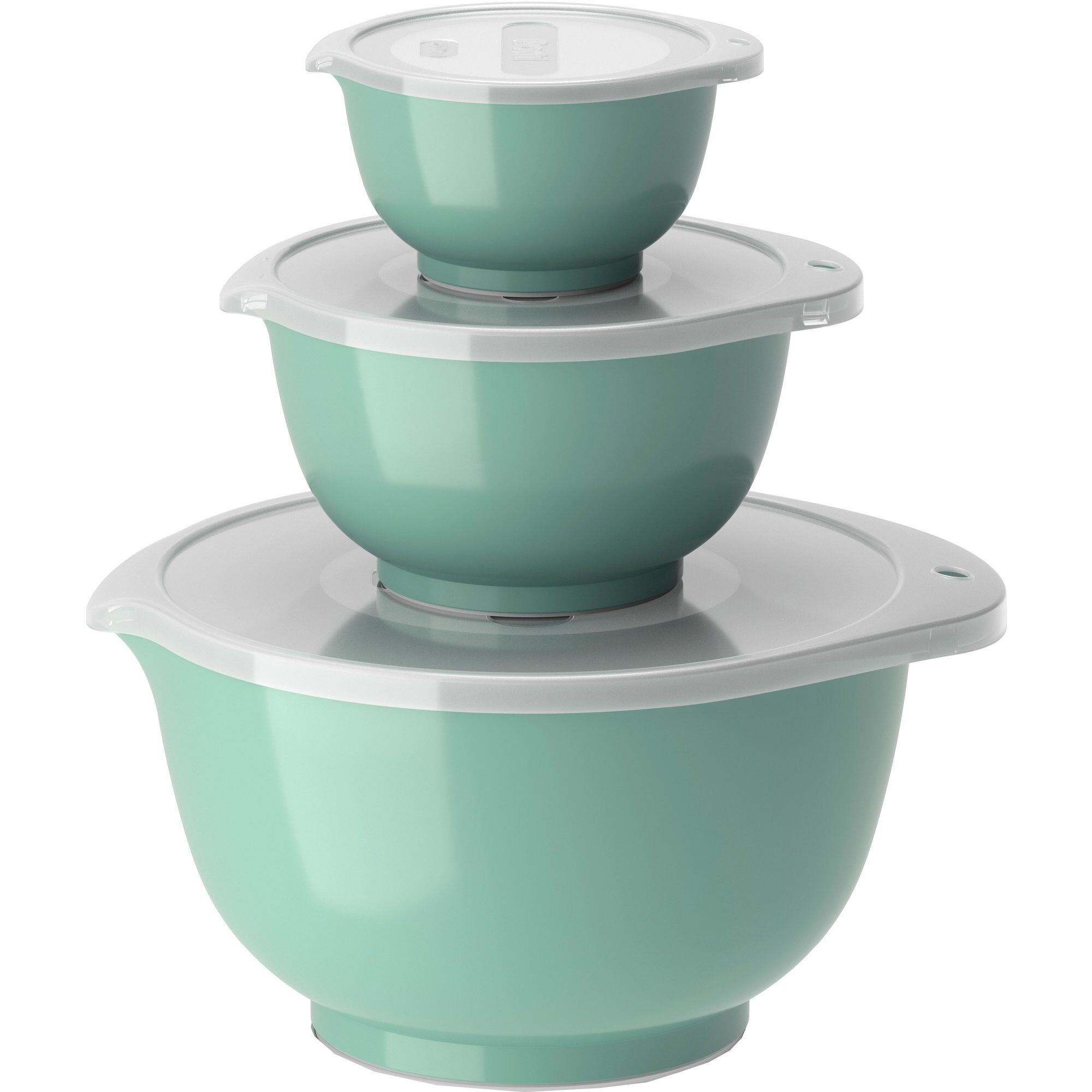 New Margrethe Sæt Med Skåle 25 75 Liter Nordic Green