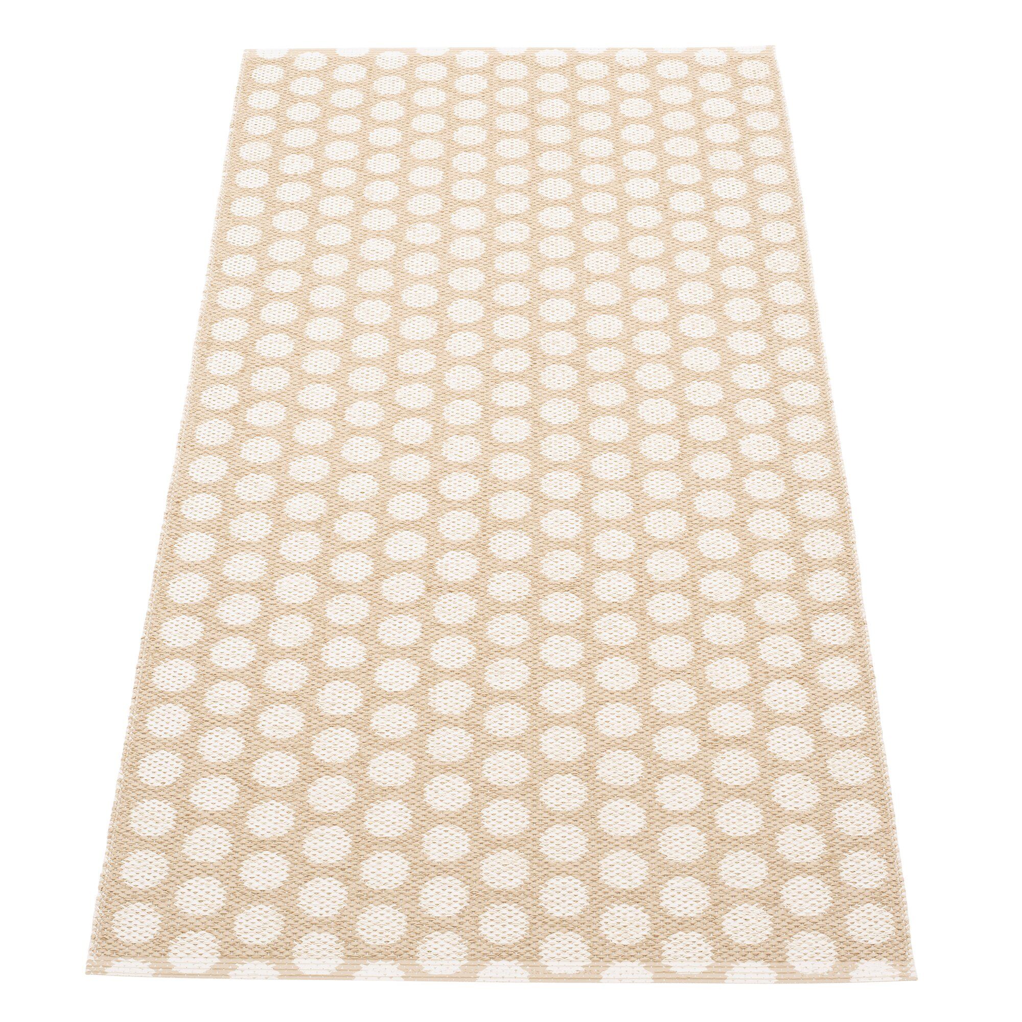 Noa Gulvtæppe 70 Cm 150 Cm Beige Vanilla
