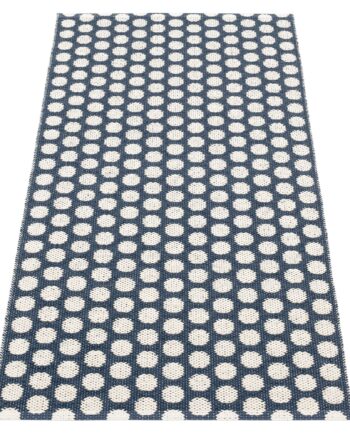 Noa Gulvtæppe 70 Cm   150 Cm  Dark Blue Vanilla