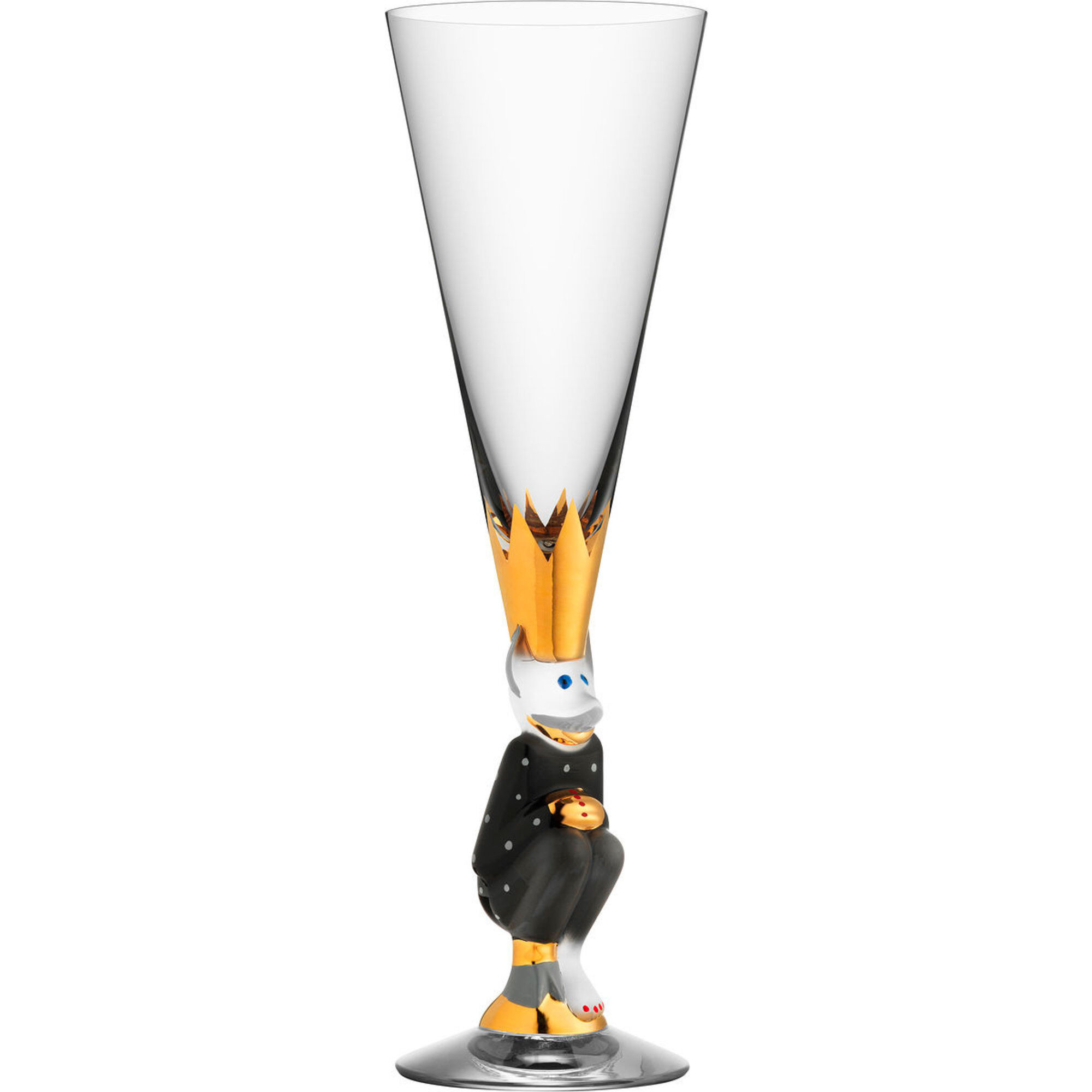 Nobel The Sparkling Devil Champagneglas 19cl Mørkegrå
