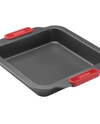 Non-stick Kvadratisk Bageform 20 Cm  Grå