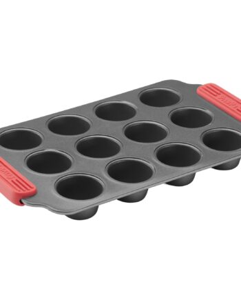 Non-stick 12 Minimuffins  Grå