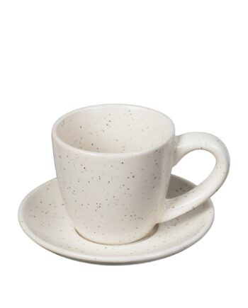 Nordic Vanilla Espressokop Med Underkop
